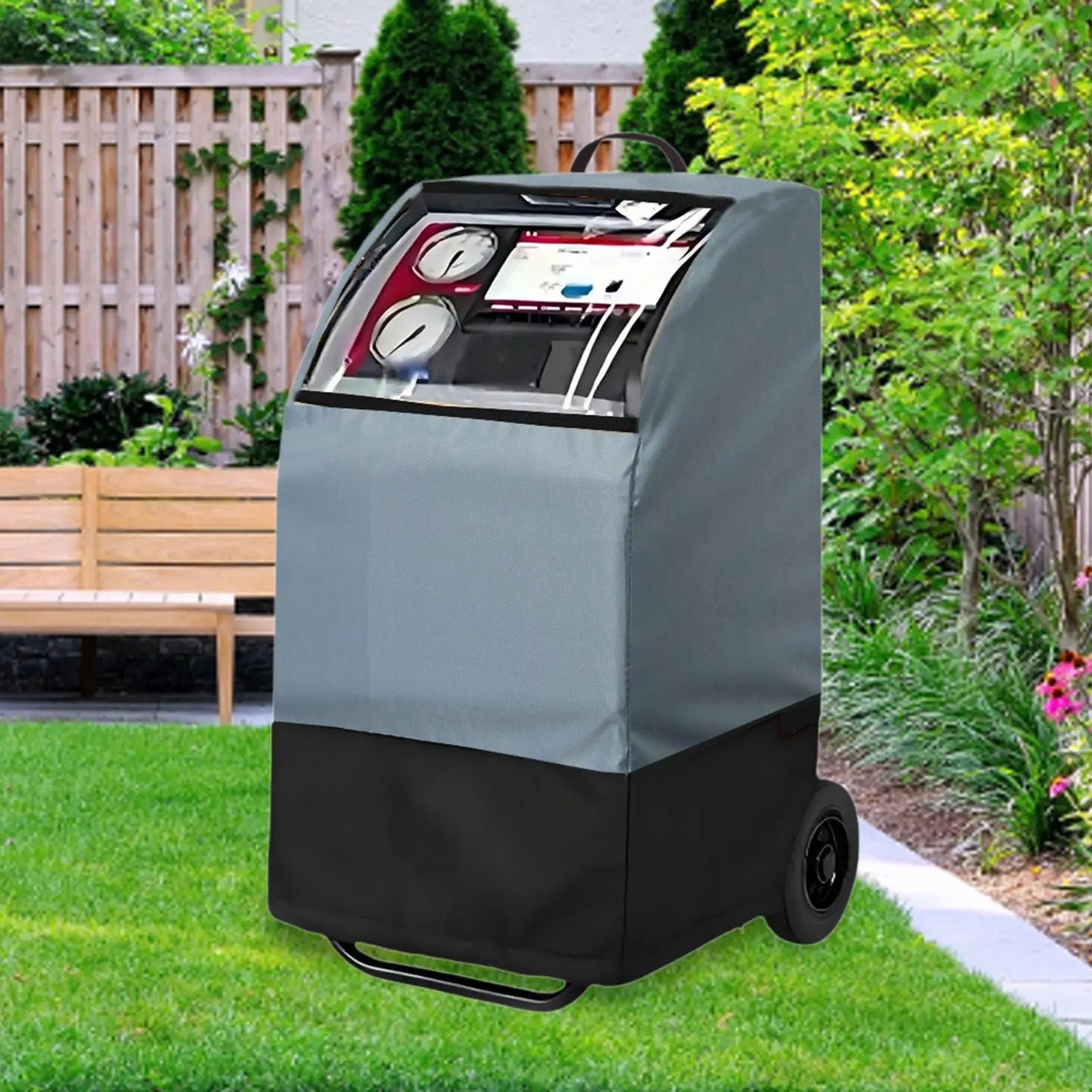 

Чехол для кондиционера Rrr Machines, ткань Оксфорд, удобный, прочный, ремонтный, пылезащитный чехол для кондиционера, прочное прозрачное окно