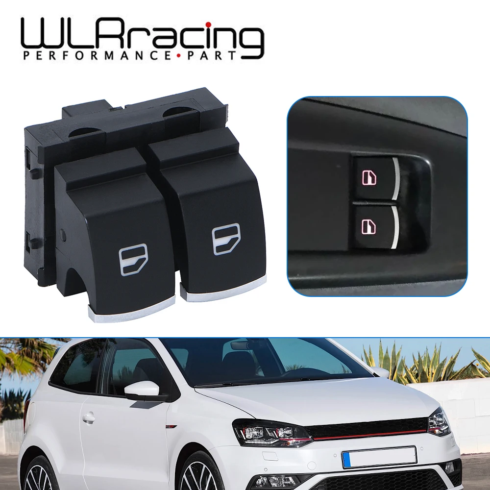 Window Control Switch Button Driver Side For VW Eos Golf MK5 MK6 GTI 2 Door Scirocco Tiguan Polo 5K3 959 857/5K3 959 857 A B