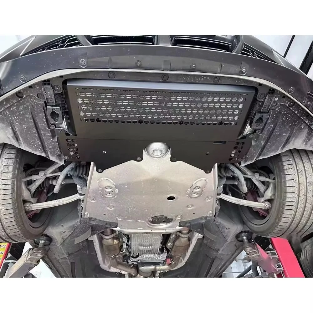 ل 2021 + G80 M3 G82 G83 M4 G87 M2 المغنيسيوم سبائك الألومنيوم النفط برودة لوحة التزلج محرك السيارة لوحة الحرس السفلي #2