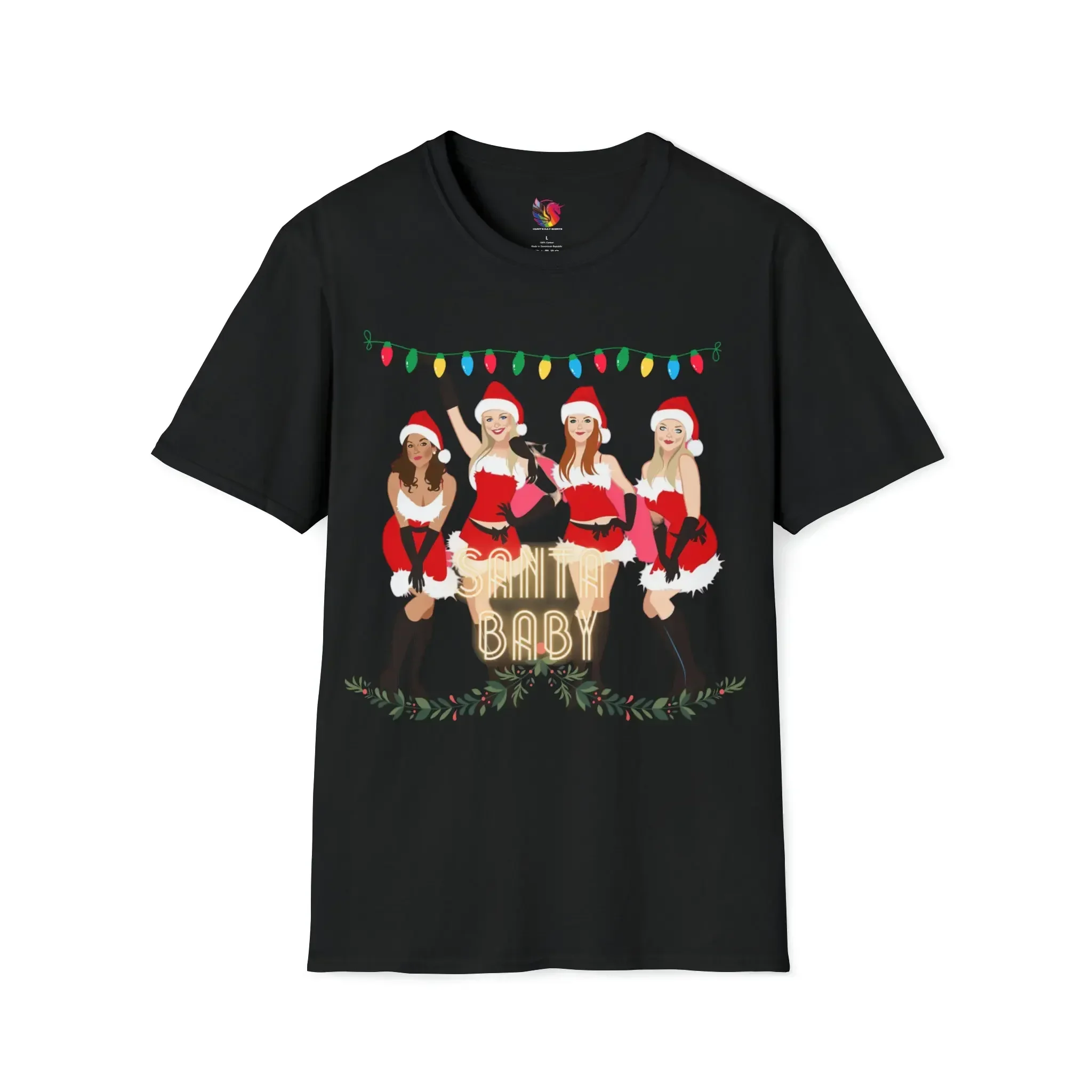 Mean Girls Santa Baby T-shirt Christmas LGBTQIA Santa