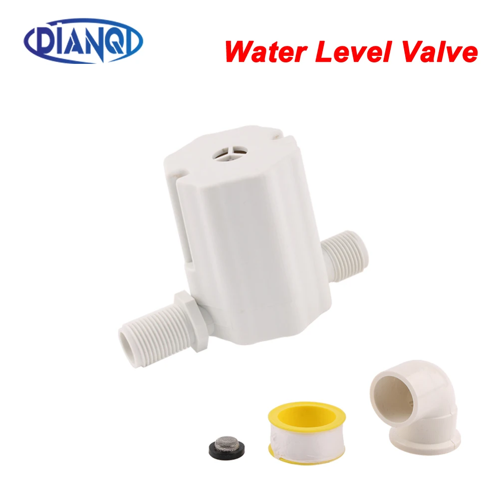 

1/2 Inch Male Thread Straight-Through Water Level Valve Tower Float Ball Valve Tank Valve Flush Toilet Accessories