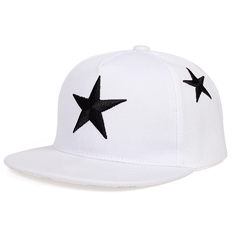 Children Five-pointed Star Embroidery Baseball Caps Hip-hop Hats Spring and Summer Outdoor Adjustable Casual Hats Boy Girl Trave