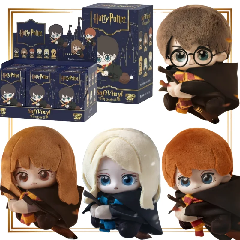 

Genuine License Anime Harry Potter Doll Series Blind Box Peripheral Dolls Ornaments Mystery Gifts Granger Ron Weasley Toy