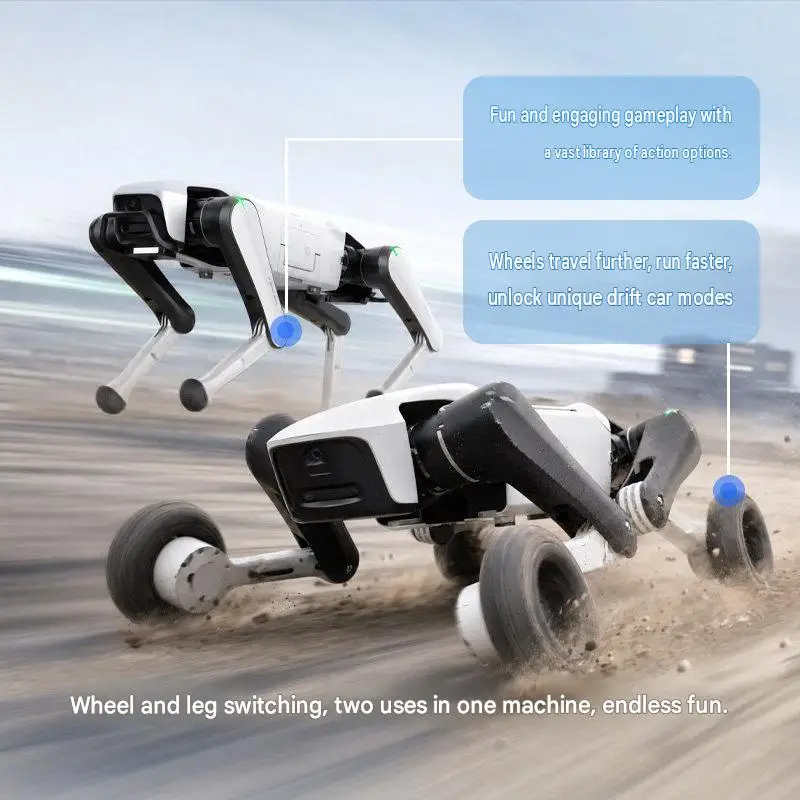 DOBOT/Yuejiang Four-Legged Robot Dog Rover X1 – Embodied Intelligence, Visual Programming, Voice Interaction