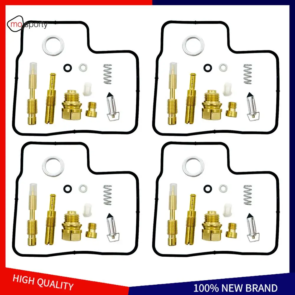 4 SET Motorcycle Carburetor Carb Repair Kit Package Oil Cup Gasket Parts for Honda VFR750 RC24 RC36 VFR 750 RC 24 36