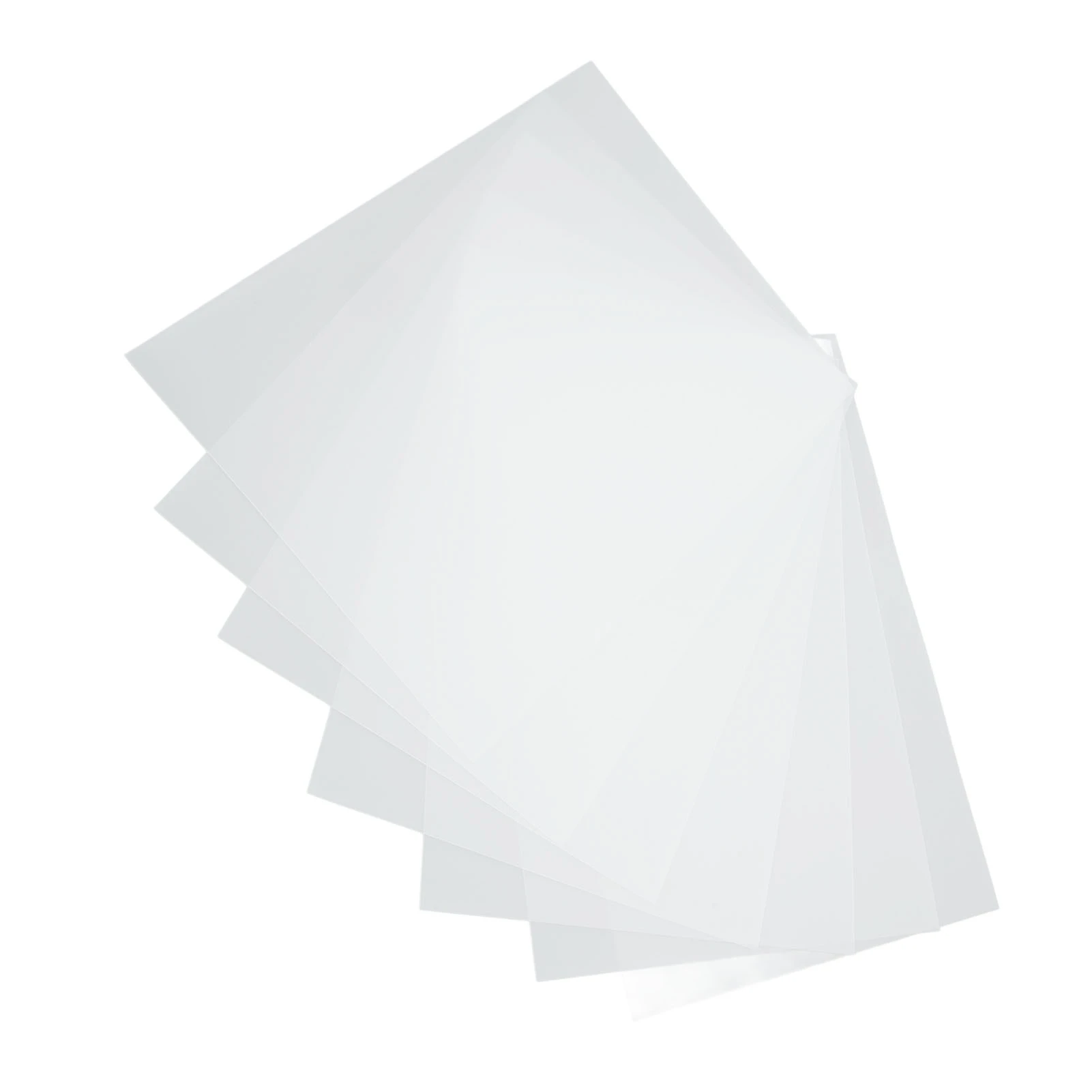 Binding Cover Durable 50 Sheet Clear PVC Exquisite Craftsmanship A4 Binding Film for Binding Machines