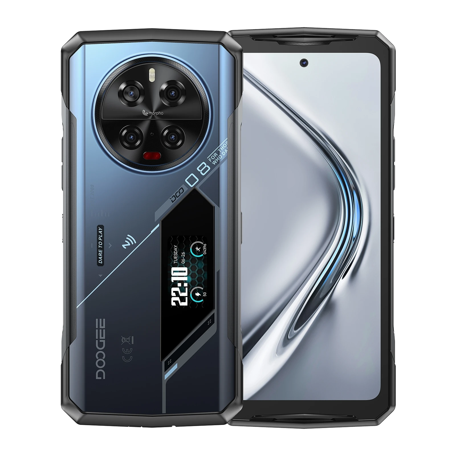 DOOGEE V40 Pro Rugged Phone Night Vision 6.78