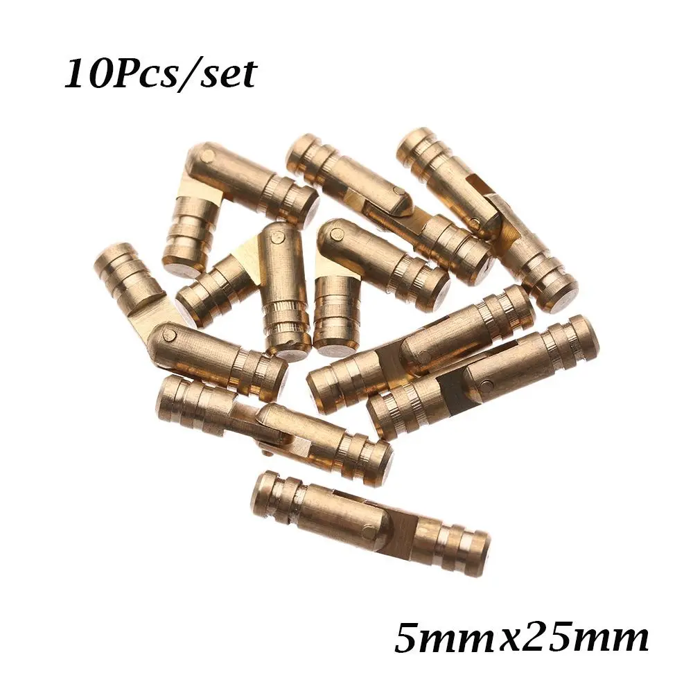 Concealed Invisible Connector Pure Copper Wine Wooden Case Hinges Barrel Hinge Jewelry Box Supplies Furniture Hardware