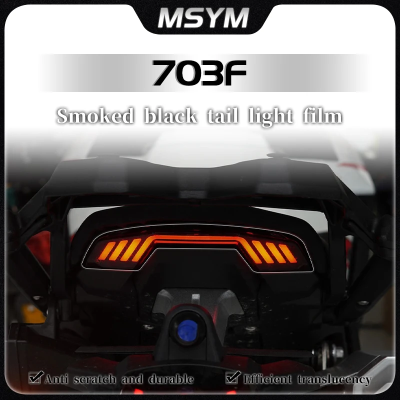 For ZONTES 703F 703 F 703f Headlight taillight film instrument film rearview mirror film body protection sticker accessories - Image 2