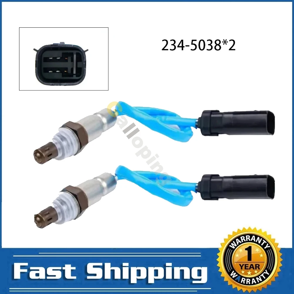 2Pcs Oxygen 02 Sensor for Ford Mustang Escape Fusion F-150 Flex Edge Upstream Left Right 5 Wires Lambda Car Accessories Parts