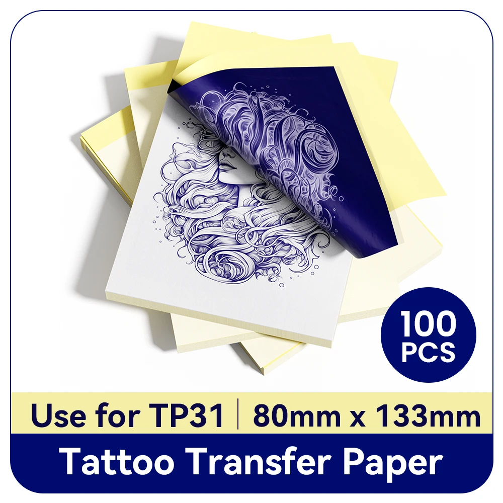 80mmx133mm 100 Pcs Tattoo Stencil Paper Transfer Tattoo Pape