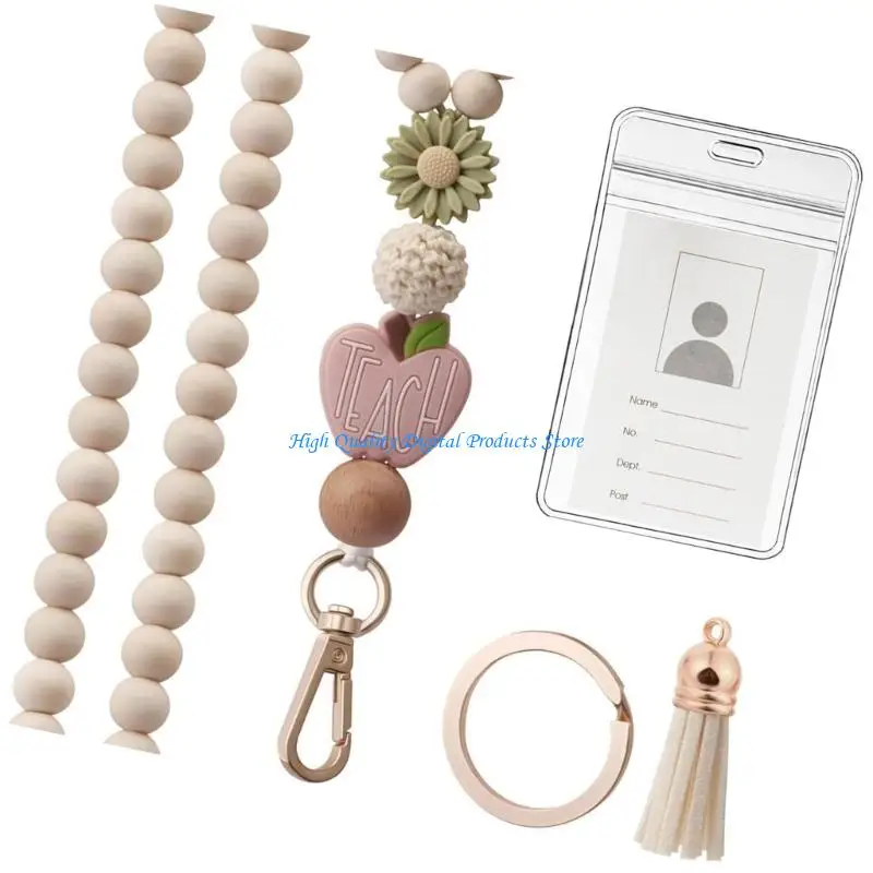 U2JE Artisanal Oaken Sphere Keychain Owner For Office Layouts And Individual Belongings