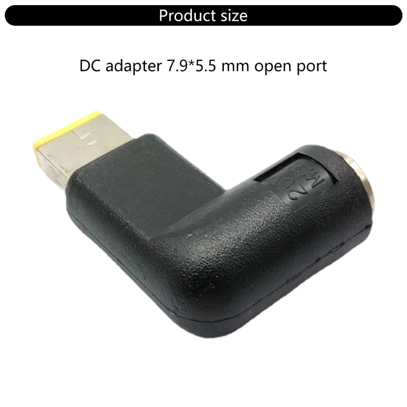 Essential Laptops Netzteil-Adapter, tragbar, DC7955 auf quadratischen Anschluss, Adapter-Konverter für Notebook-Computer