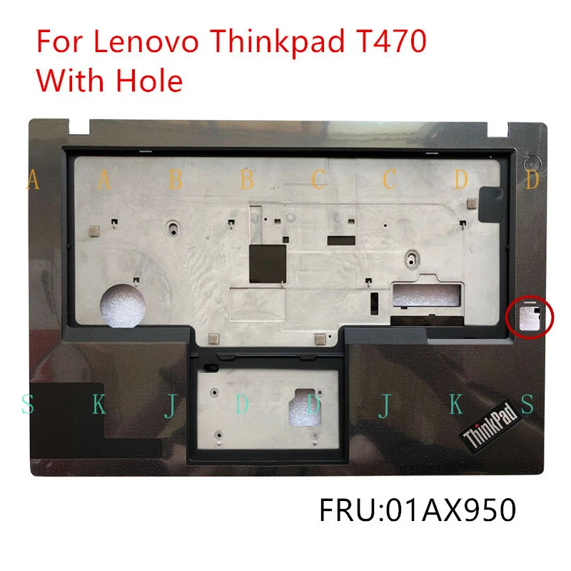 

M 01AX950 New For Lenovo Thinkpad T470 Palmrest Upper Case Keyboard Bezel Cover