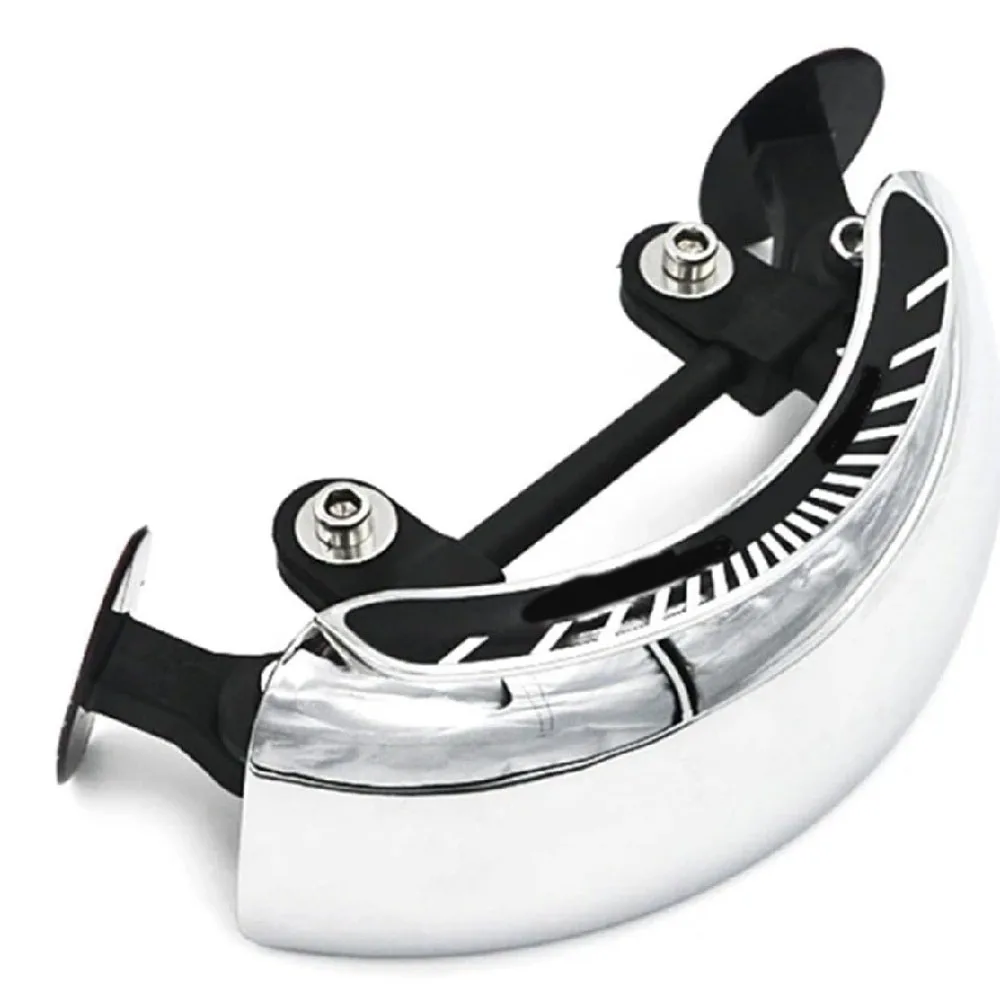 180° Wide Angle Motorcycle Rearview Mirror Large View Auxiliary Reverse Mirror Blind Spot Mirror reflective reversing mirror