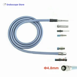 Φ4.8mm High-Transmittance Endoscope Light Source Optical Fibers Cables 2.5m 3m Fit Storz Wolf Olympus Stryker Interface