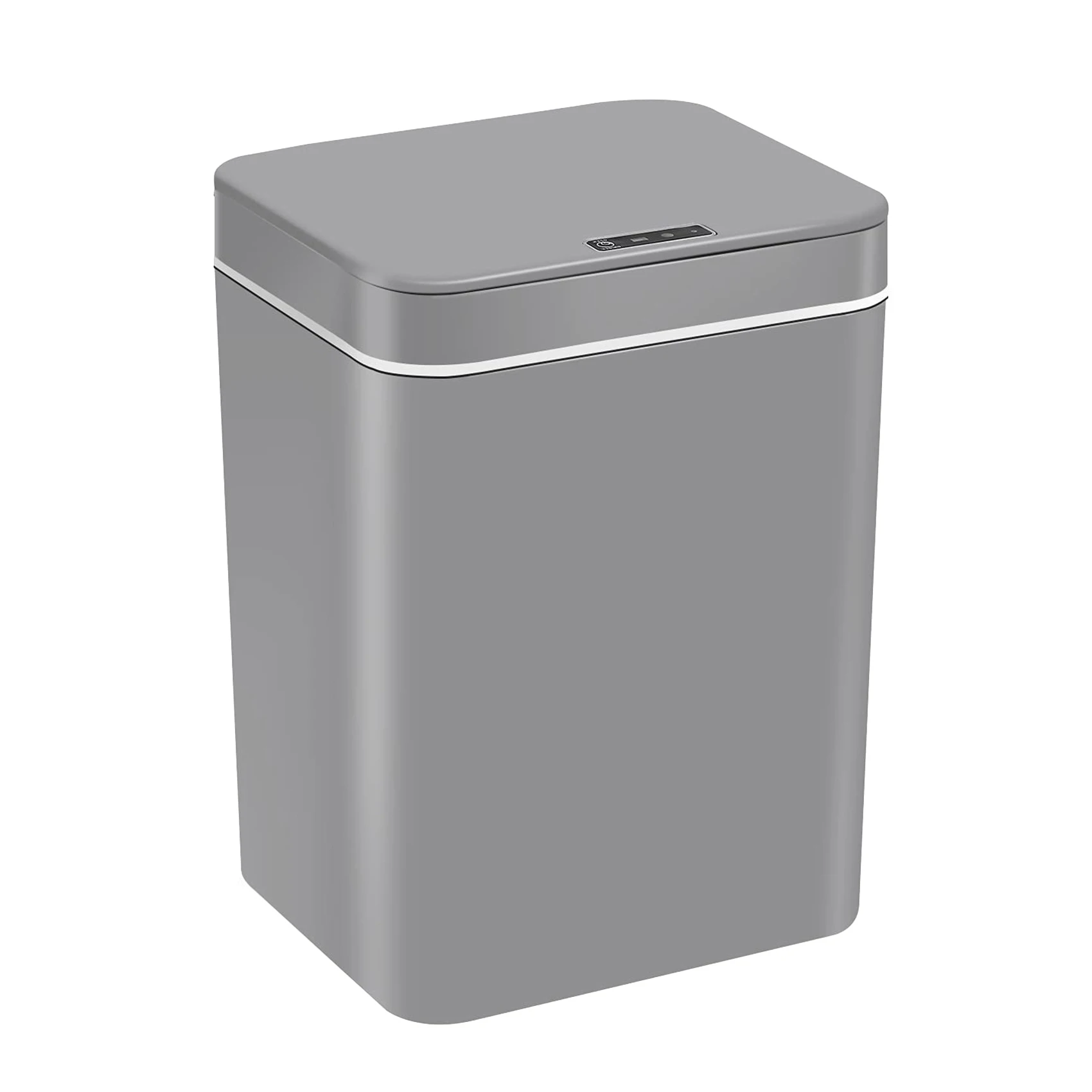 

16 L Automatic Rubbish Bin with Sensor Non-Contact Waste Bin with Lid for Bathroom and Kitchen with Rubbish Bag Box B