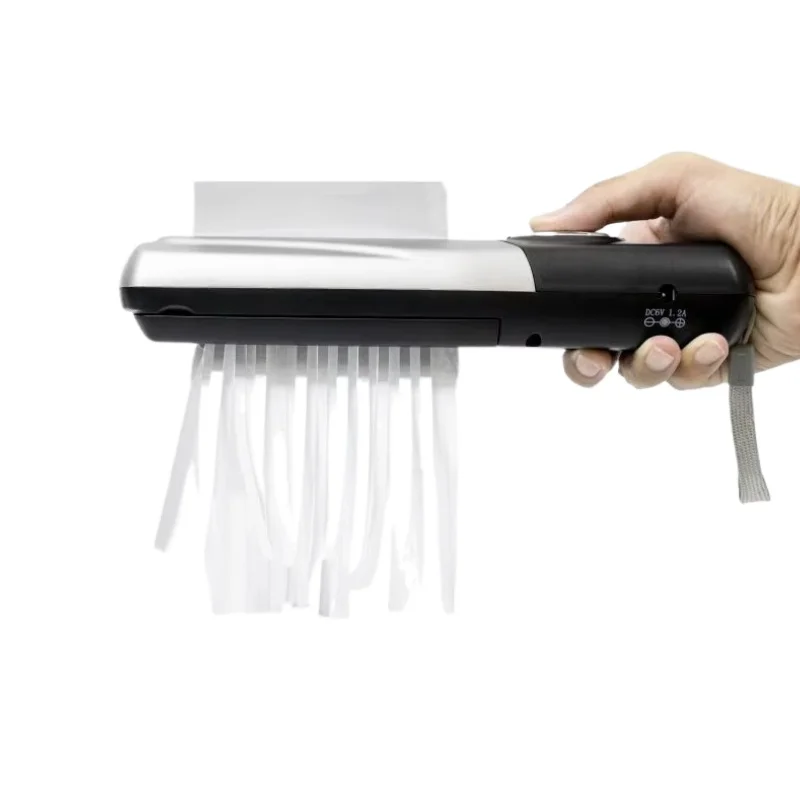 

Портативный портативный измельчитель аккумулятора и USB двойного назначения, размер A4/A6, подходит для мини-реза, электрический инструмент для резки полосок, инструмент для документов