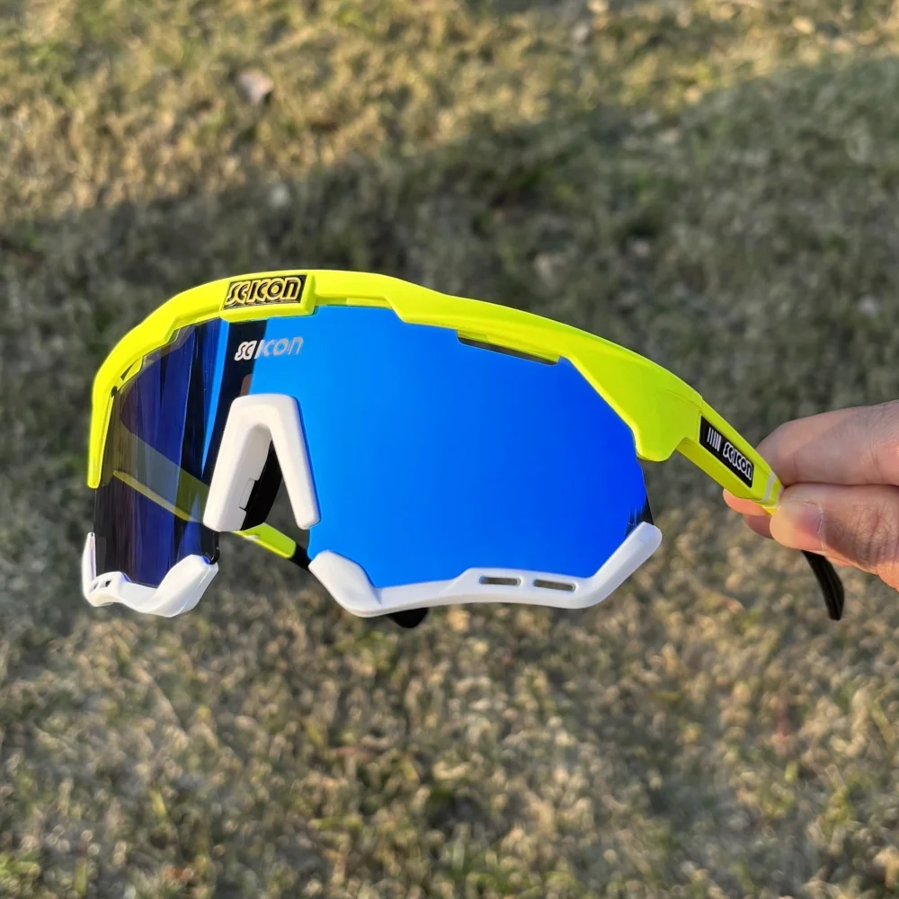 Image of SCICON Fahrradbrille MTB Mountainbike Sonnenbrille Rennrad Radfahrbrille Herren Damen Outdoor Sport Sonnenbrille UV400