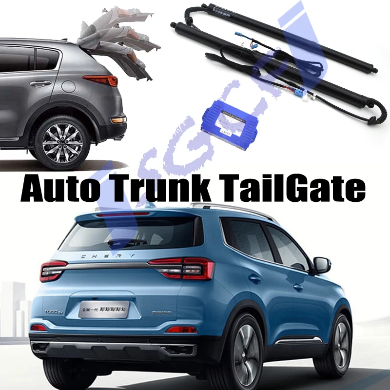 Car Power Door Trunk Lift For Chery Tiggo 5X 3 4 Pro e DR 5.0 For EMC Wave Electric Rod Stick Hatch Tailgate Strut Auto Actuator