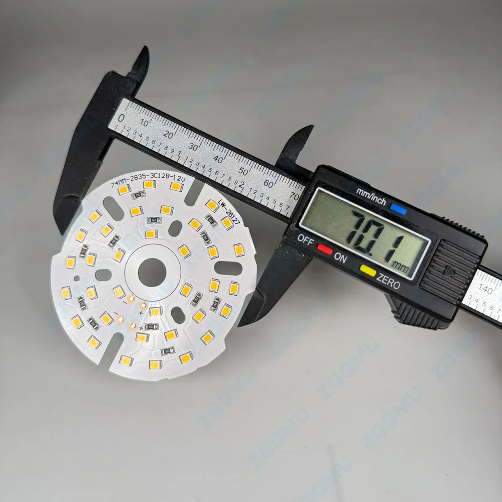 LED 18W LED Lamp Beads PCB Round SMD 2835 White Light Natural White Warm White Lamp Beads For Diy Board Bulb Spotlight Lighting