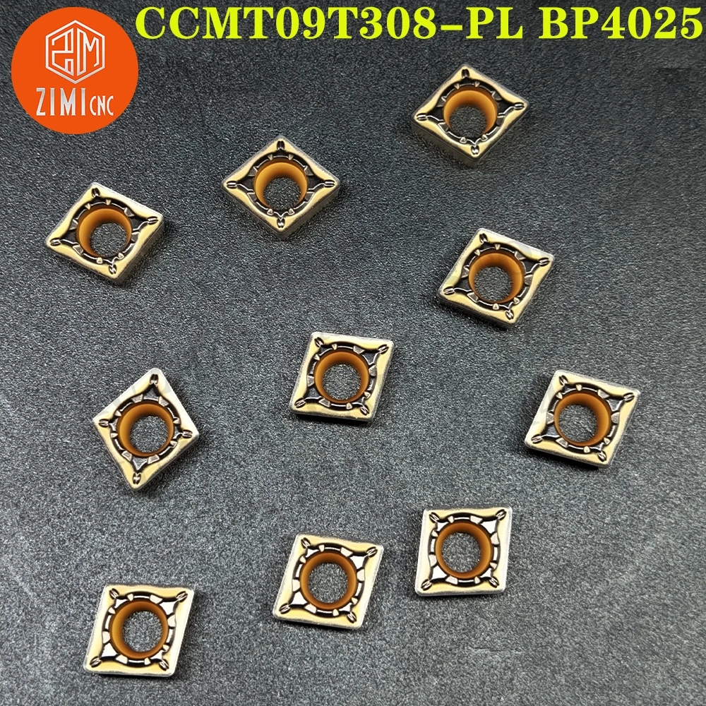 CCMT09T308-PL BP4025 CCMT09T308-PL كربيد خارجي أدوات CNC ميكانيكي قطع الطحن المعدنية القطع الداخلي إدراجات كربيد