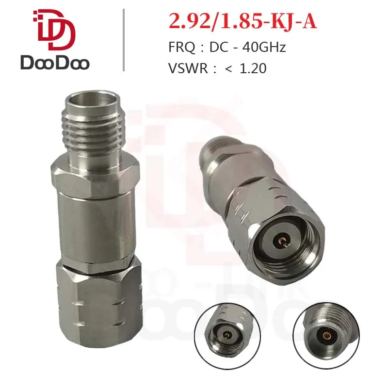 

DC-40GHz 1.85mm Male to 2.92mm Female Connector Precision Microwave Jack RF Coaxial Adapter Millimeter Wave 5G High Frequency