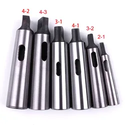 1pc/3pcs Morse Taper Adapter MT1 MT2 MT3 MT4 Reducing Reduction Drill Sleeve for Lathe Milling Accessories