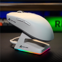 Attack Shark X6 PixArt PAW3395 Mouse , Bluetooth Tri-Mode Connection, RGB Touch Magnetic Charging Base, Macro Gaming Mouse