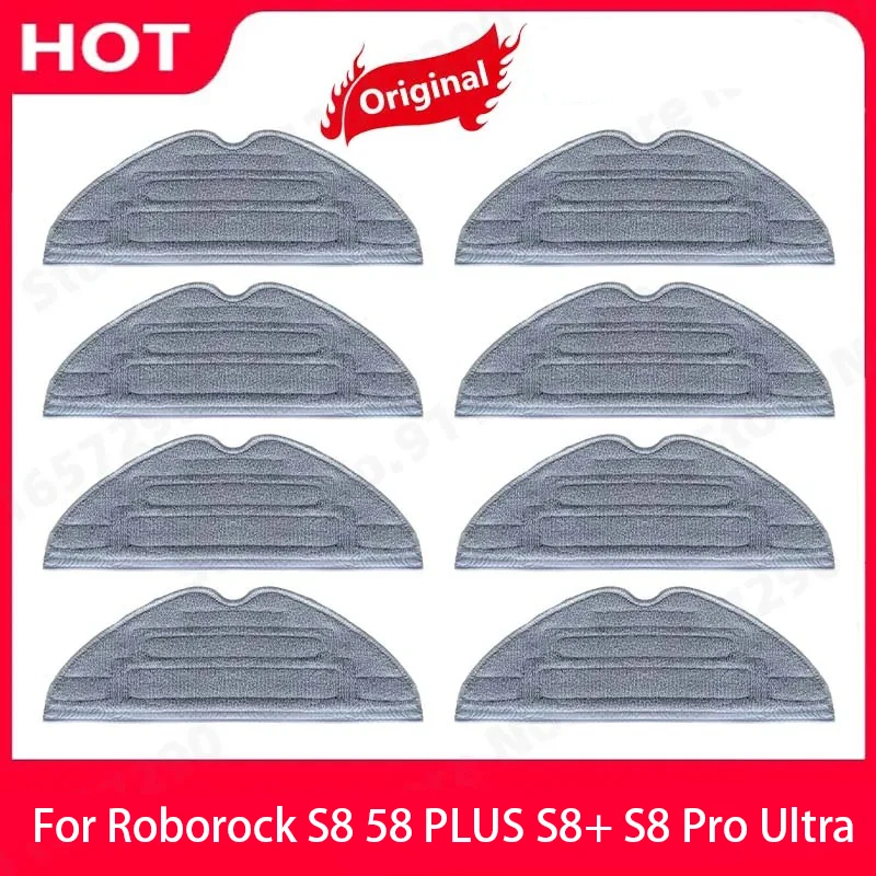 Original Hochwertige Roborock S8 PLUS S8+ S8 Pro Ultra G20 Doppelvibrations-Wischmopp Ersatzteile Wischtuch Zubehör