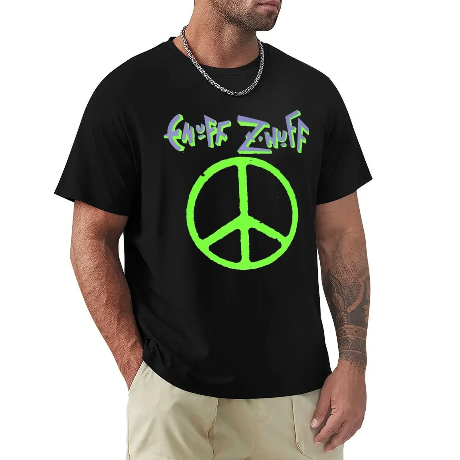 2025 new model Enuff Z Nuff American T-Shirt summer customs design r own t shirts for men pack