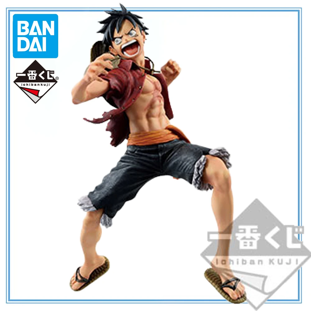 

100% оригинал в наличии Bandai Spirits Ichiban Kuji One Piece Stampede Monkey D. Luffy Last One Ver. Коллекция серии моделей игрушек