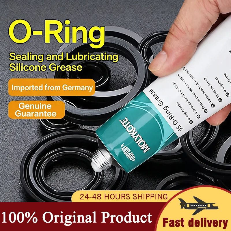 

DuPont Molykote 55 O-Ring Grease Silicone-based Grease Lubricant for Rubber Metal Parts in Pneumatic Systems