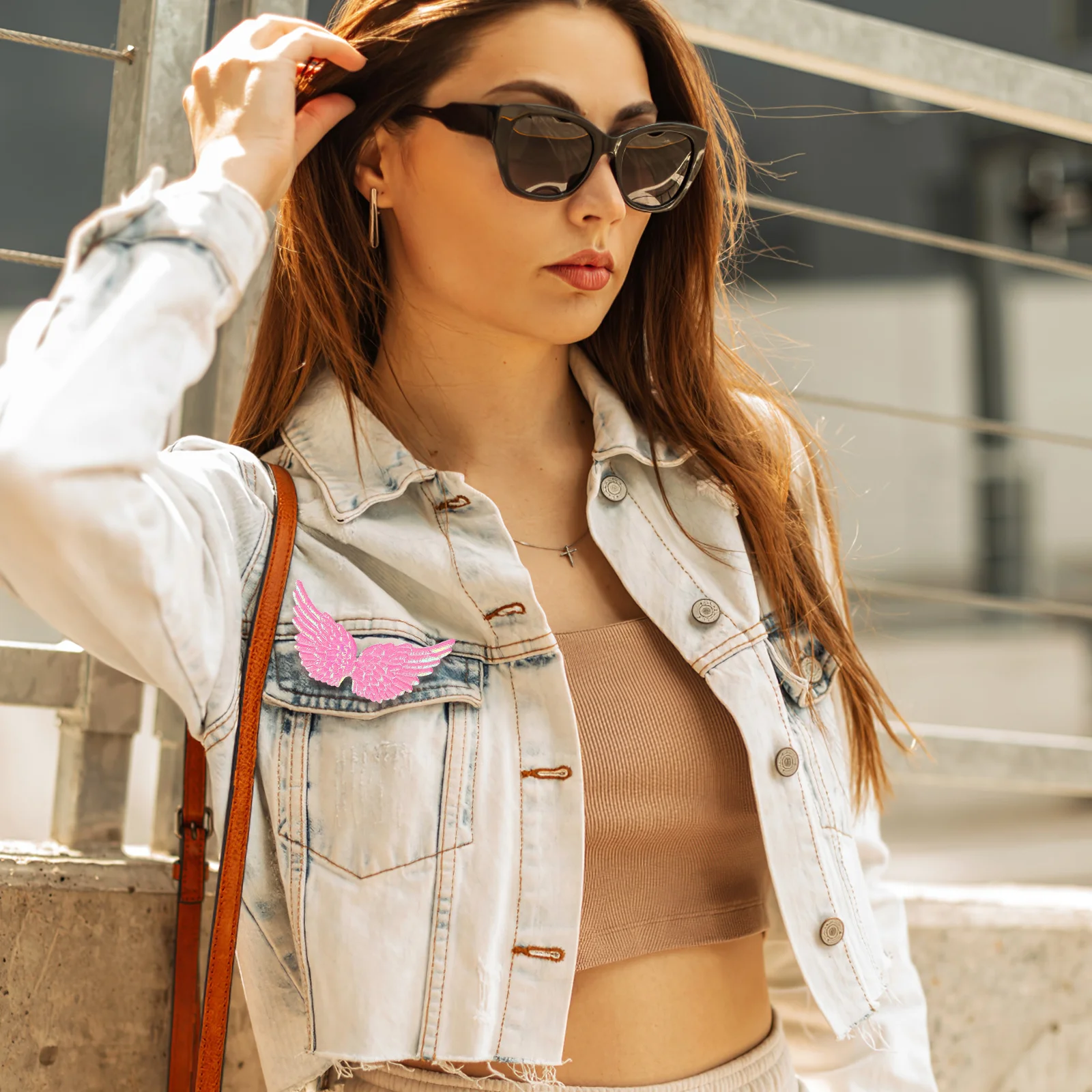 

36 шт., украшения с крыльями ангела, реалистичные маленькие крылья для поделок, нашивки для одежды, украшения для рюкзака, швейный ремонт