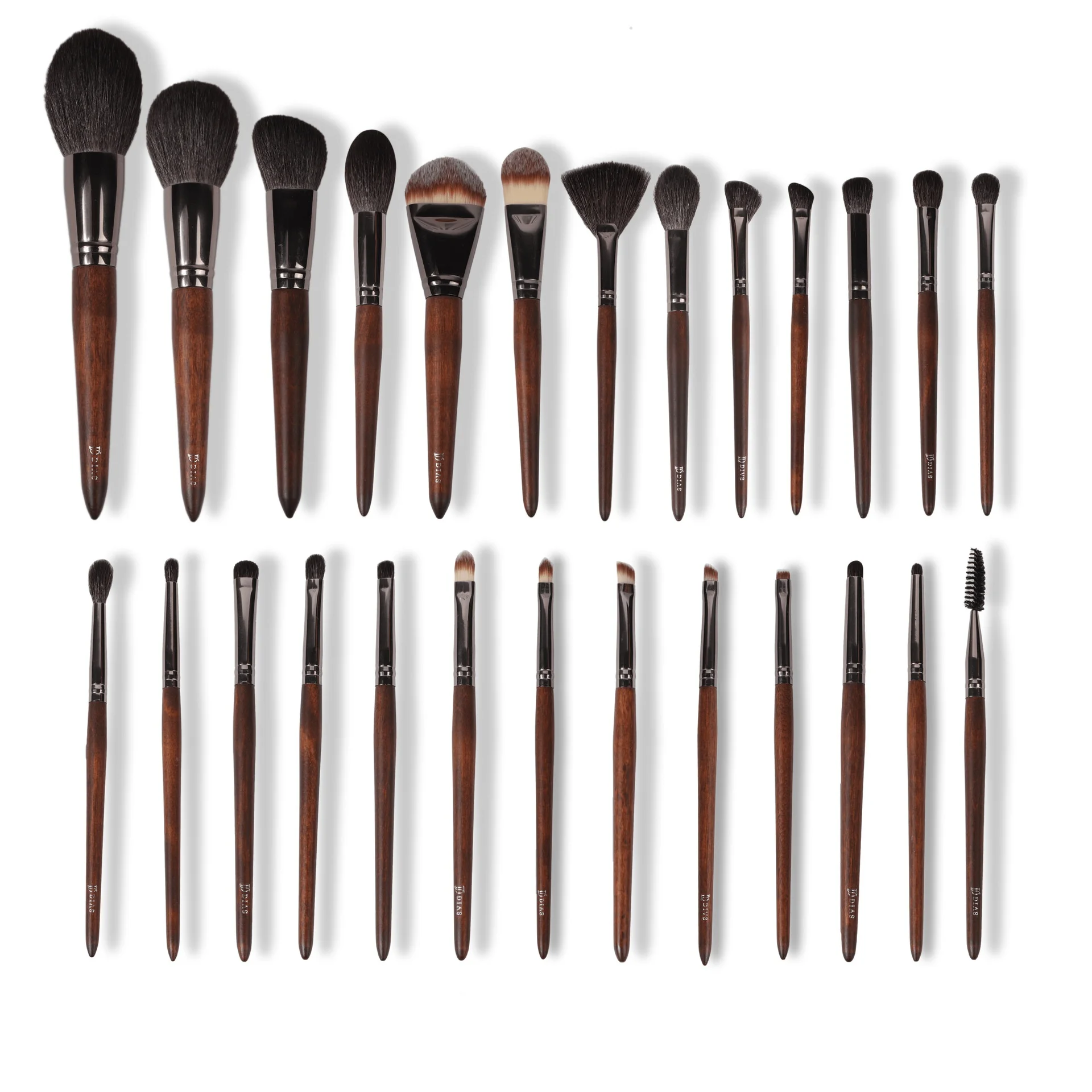 Goat Hair Makeup Brushes Set: Eyeshadow Brush, Foundation Loose Powder Brush, Blush Brush,Cosmetic Beauty Tools Preminum Quality