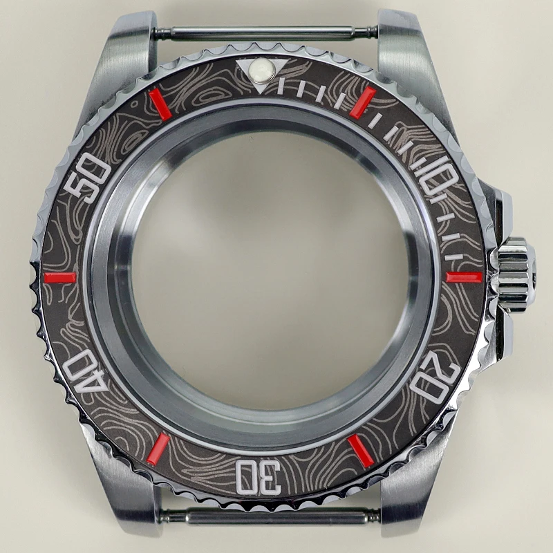 40mm Luxury Men's Watch Case Sapphire Glass 120 Clicks For Submariner GMT NH35 NH36 Miyota8215 ETA2824 Movement Watch Case NH35