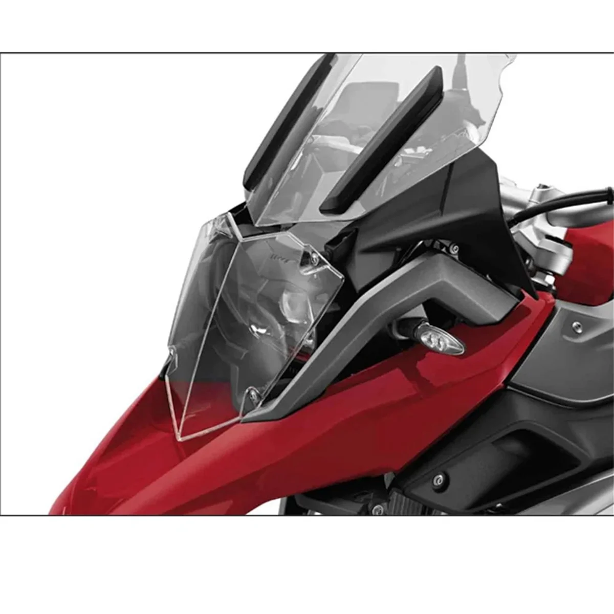 HIWS Motorfiets Koplamp Guard voor R1250GS R1200GS ADV LC 2013-2023 Hoofd Licht Protector Cover Bescherming