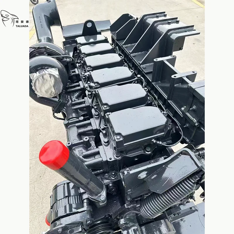Оригинальный дизельный двигатель SAA6D140E-2, двигатель Komatsu PC650-5 PC650-6, экскаватор