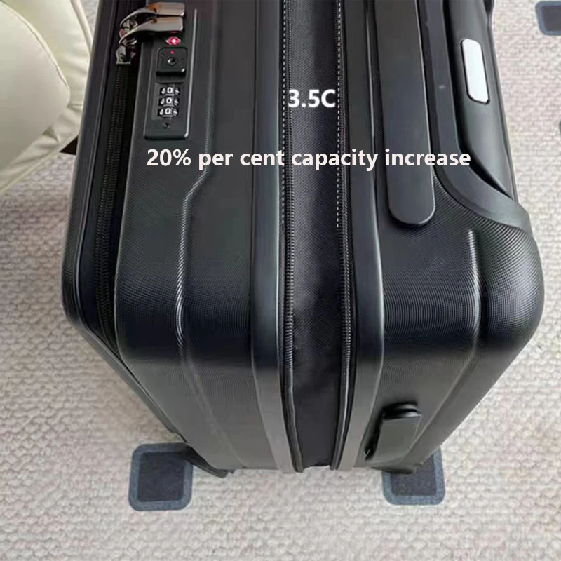 Side Opening Lid 20Inch Boarding Box Carry On Suitcase TSA Lock Large Capacity Men 24/28 Inch Luggage mala de viagem