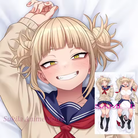 Dakimakura Himiko Toga Anime Body Pillow Cover Double-sided Print Life-size Pillowcase