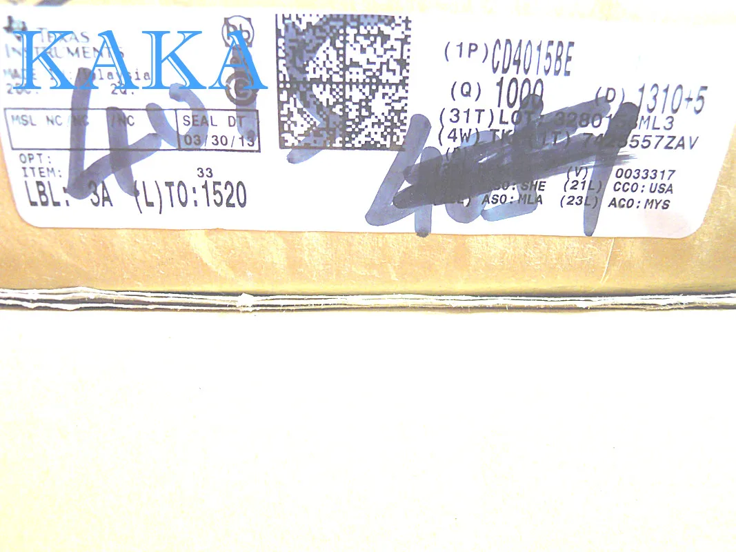 CD4015BE DIP, 10 piezas, nuevo y Original