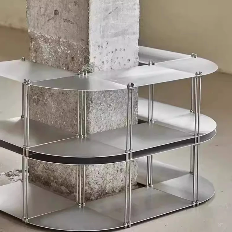 

Stainless Steel Shelf Shelf Shoe Rack Adjustable Household Multifunctional Entrance