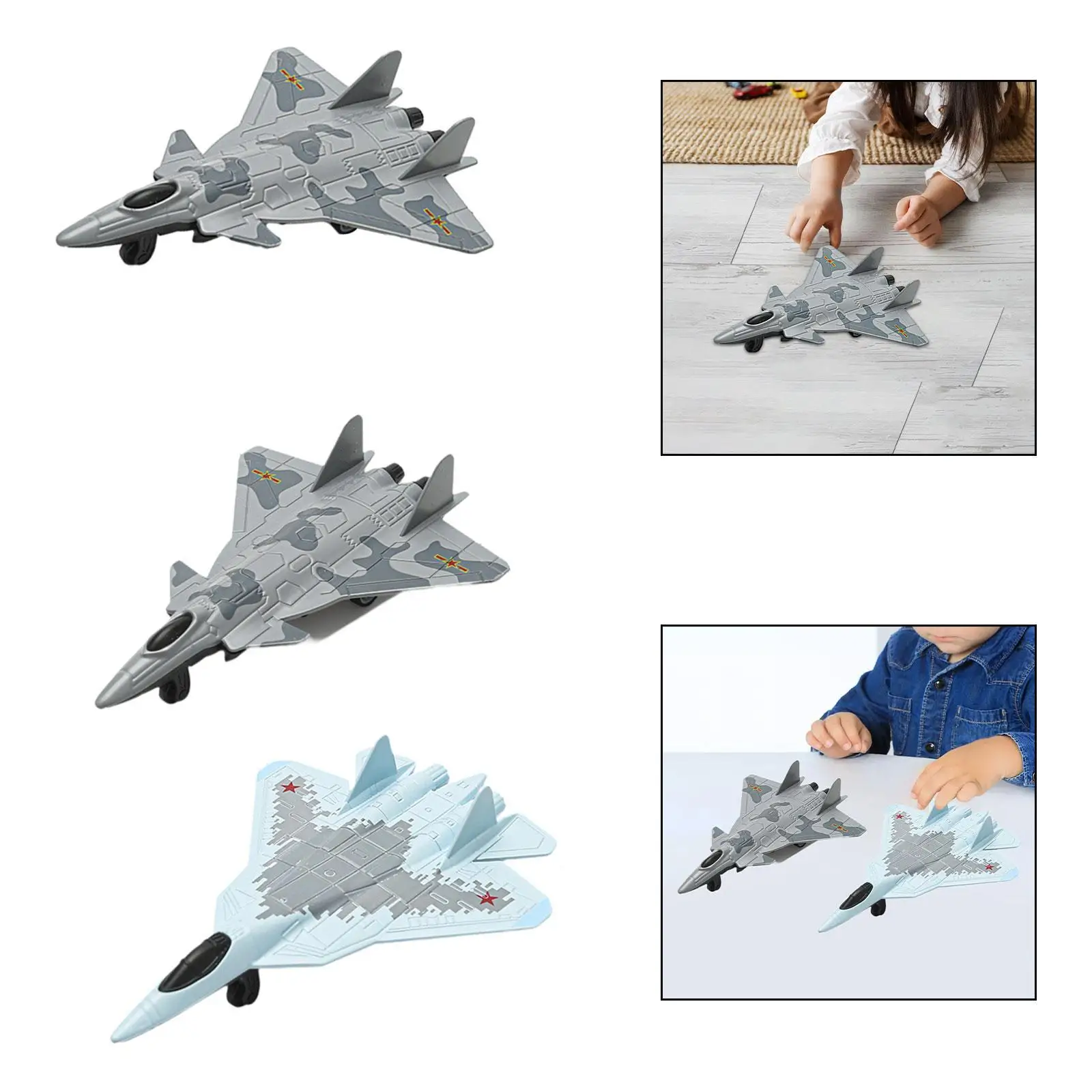 

Alloy Fighter Model Collectable Children Toy Plane for Home Bedroom Office