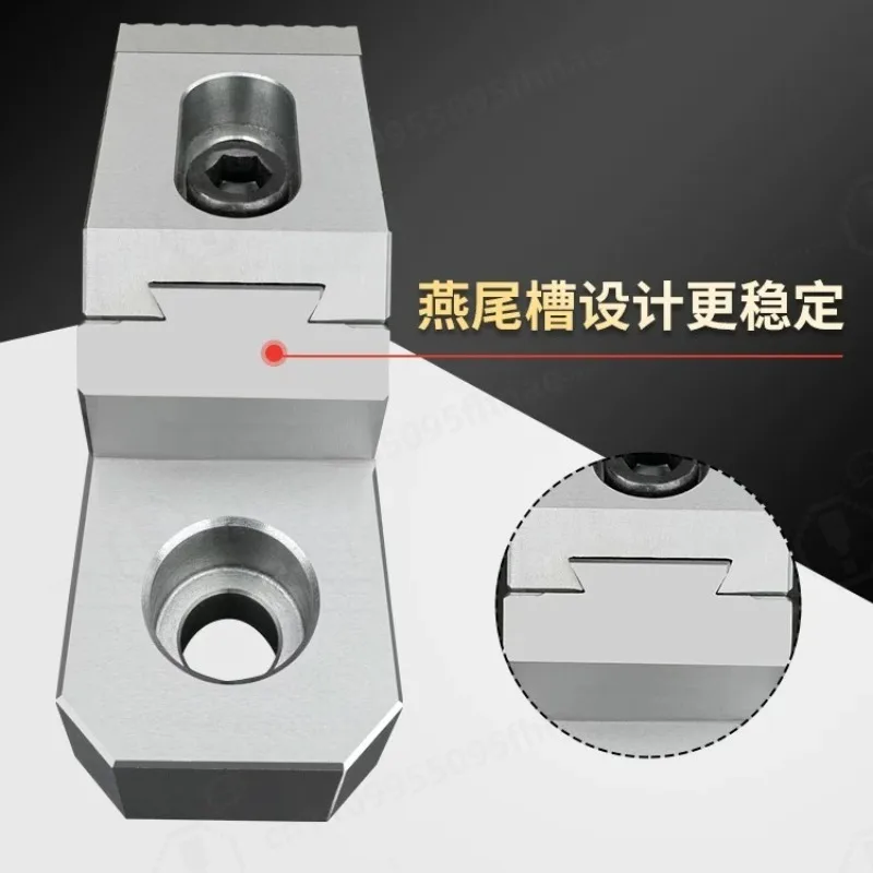 One‑Way OK Clamp, Anti‑Warp Precision CNC Vise, Heavy‑Cutting Frog Fixture for Milling & Mold Machining Center Workholding