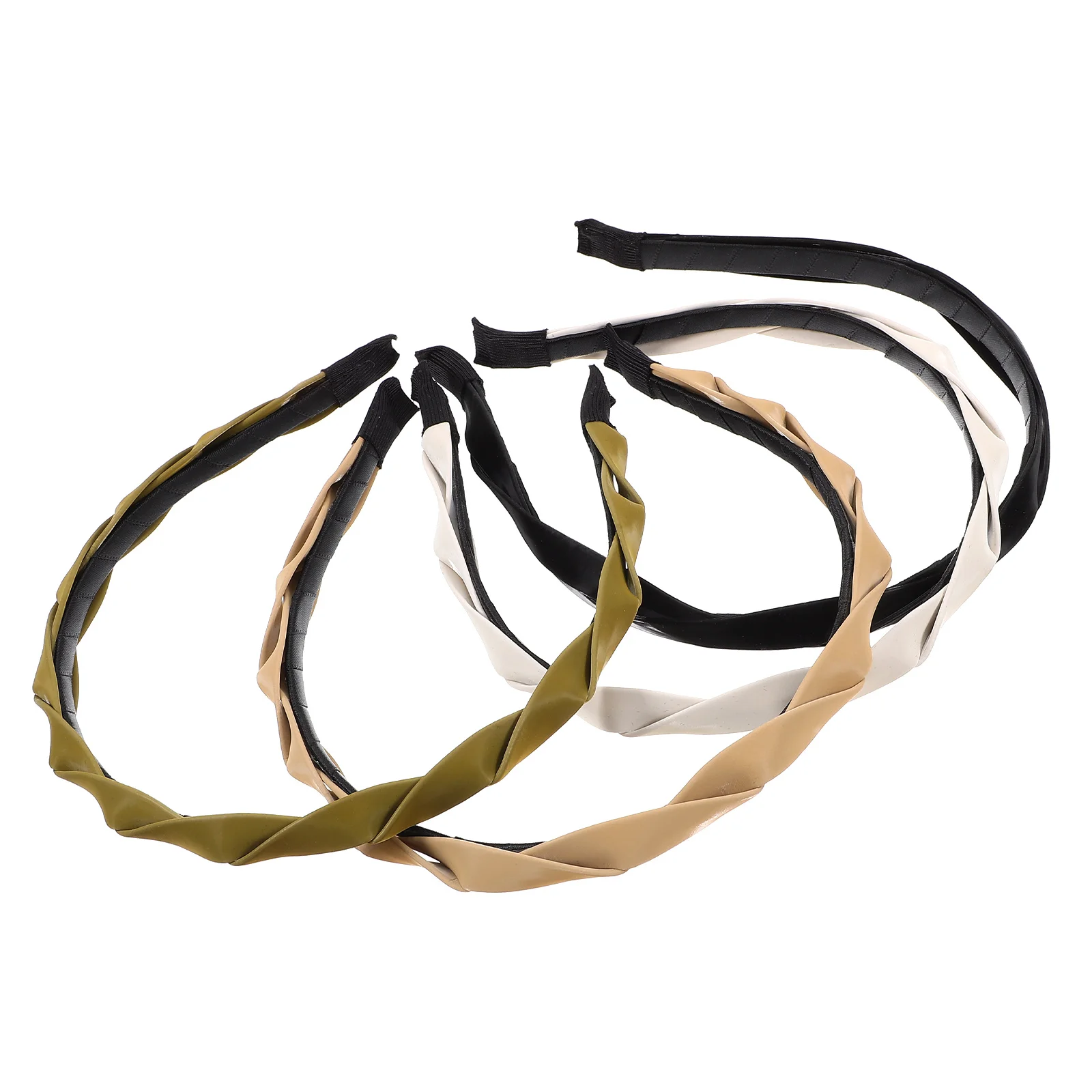 

4 Pcs Bands Women Headpiece Bride Headdress Artificial Ribbons Thin Headbands Hair Accessories Wedding Hair