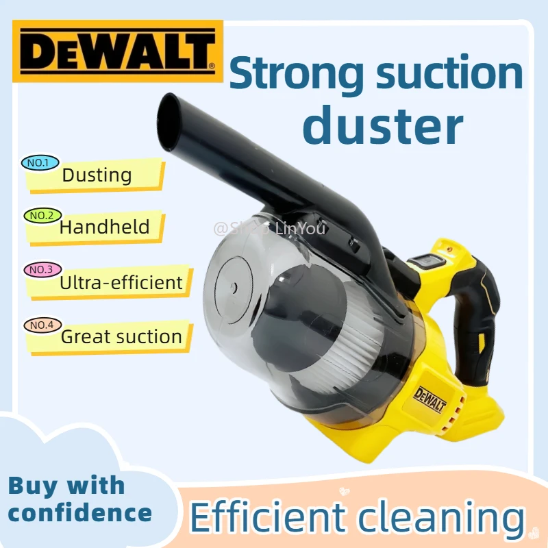 

For Dewalt 18V 20V Battery Cordless Vacuum Cleaner BrushlessMotor 9.4KPa 1302L/Min for Car Home Gardon Cleaning Univeral