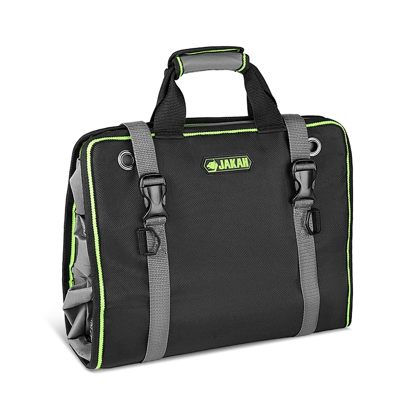 Roll-Up-Werkzeugtasche, Werkzeug-Organizer mit mehreren Taschen, 600 Denier, mit 6 Innentaschen, 68 x 36 cm, ideal für Handwerker, Elektriker – Detail 12