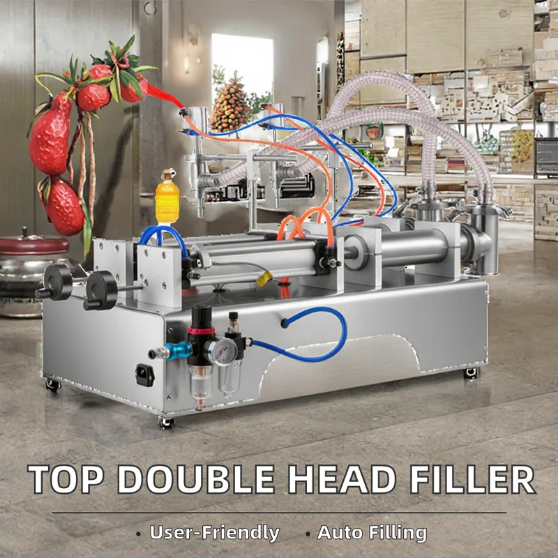 

Маленькая поршневая машина для розлива молока 10-100 мл, бутылка для газированной воды, масло, фруктовый сок, машина для розлива жидкостей для малого бизнеса