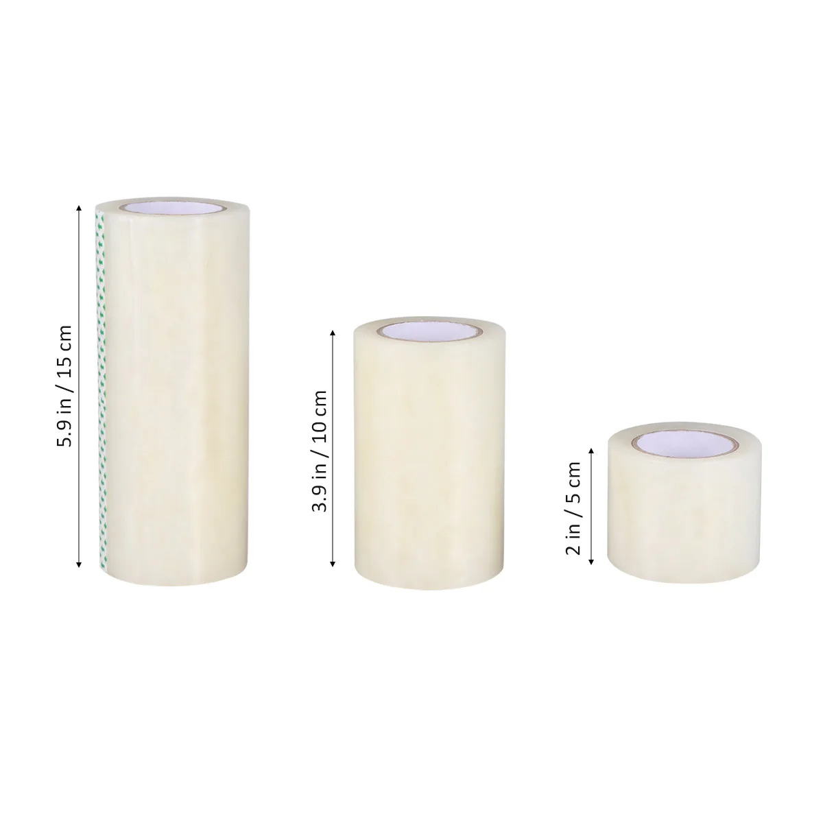 3 Rolls of Greenhouse Film Tapes Durable Utility Adhesive Professional Portable Repairing Tapes House Special Revamp Gummed Tape