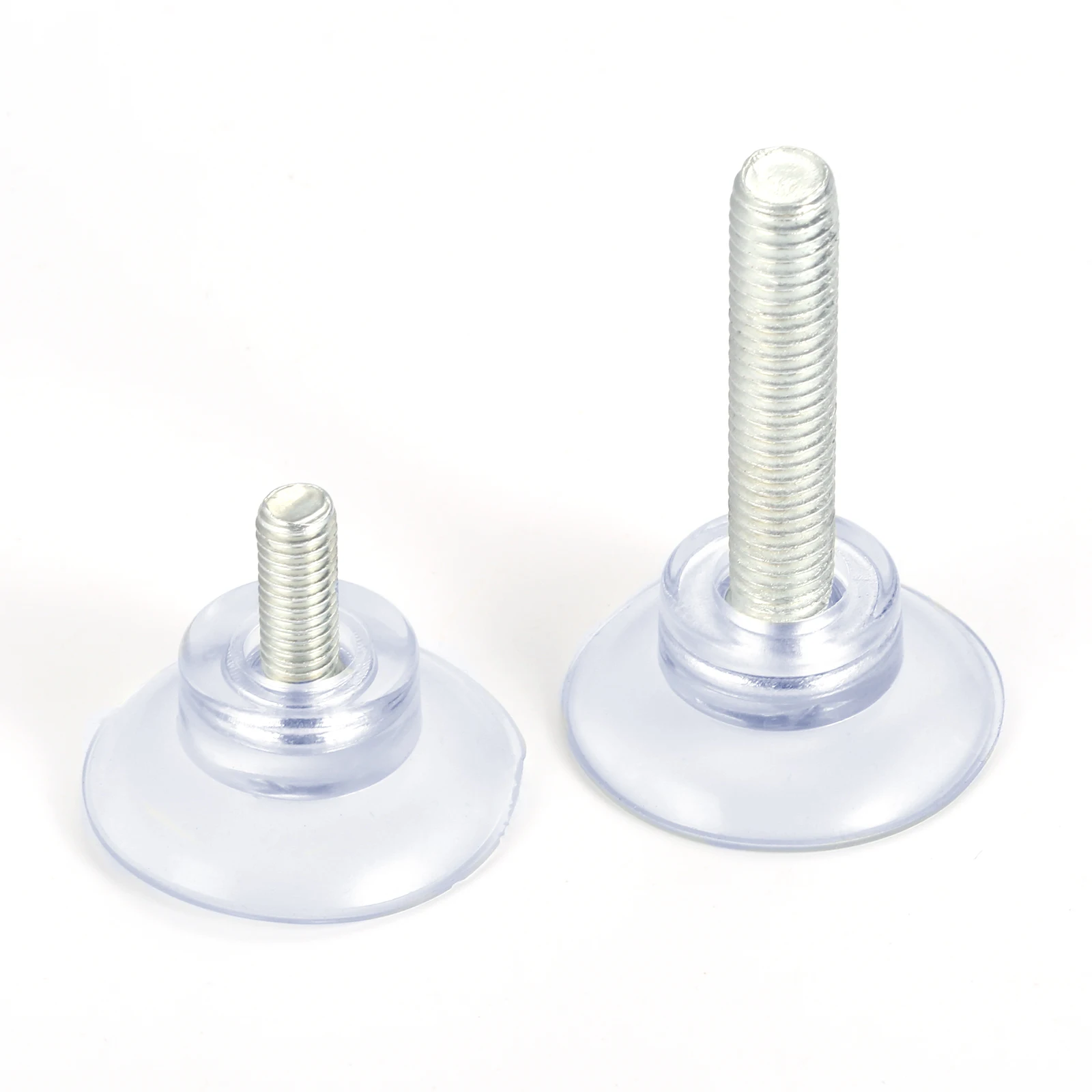 100x 40mm Thumb Screw Suction Cups/Pads – Rubber/Plastic Turn Nut – By Rubbersuckers UK